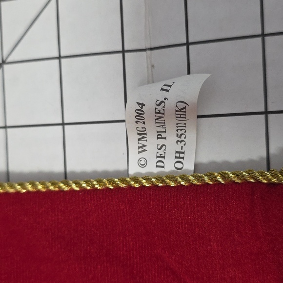 Card & Picture Display Holder, 10 Plastic Pockets Red Soft Wall Hanger NIB 22x44 - Picture 5 of 16